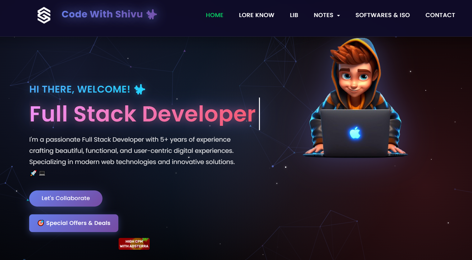 CodeWithShivu Project